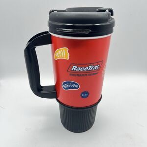 RaceTrac Whatever Gets You Going Coffee Travel Mug Whirley Works 24 OZ